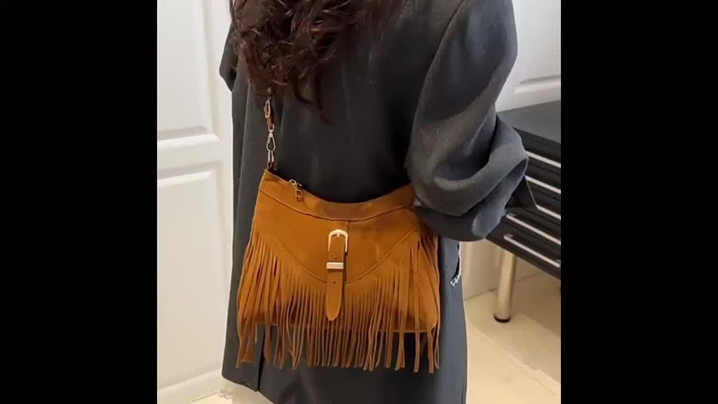 Women's Bohemian Fringe Crossbody Bag