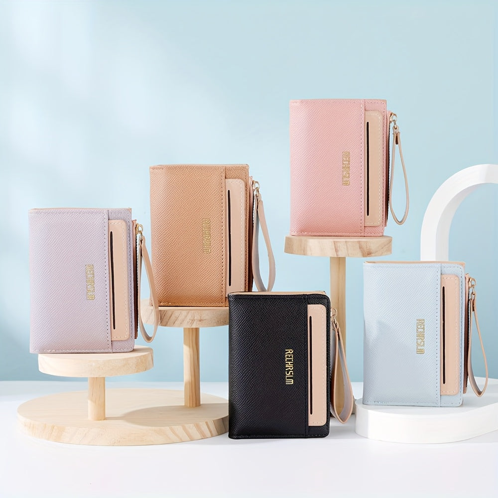 Дамски портфейл DEABOLAR с каишка за китка