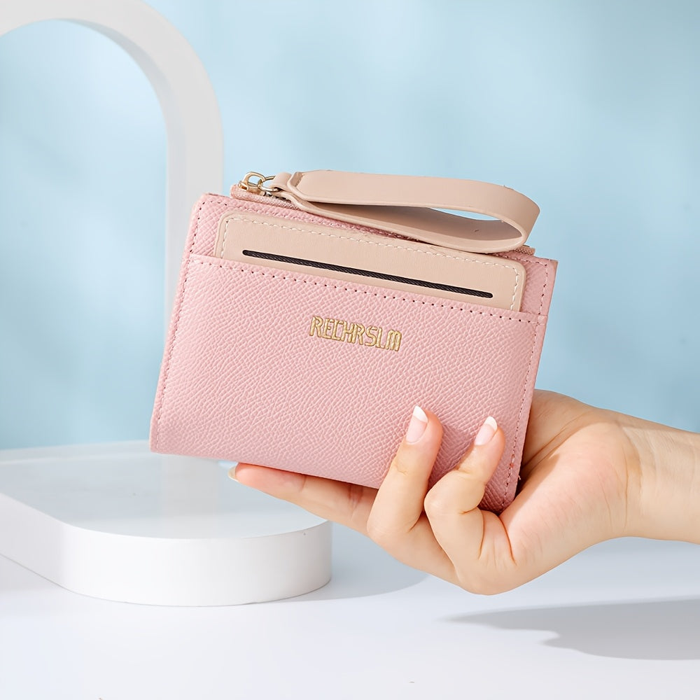 Дамски портфейл DEABOLAR с каишка за китка