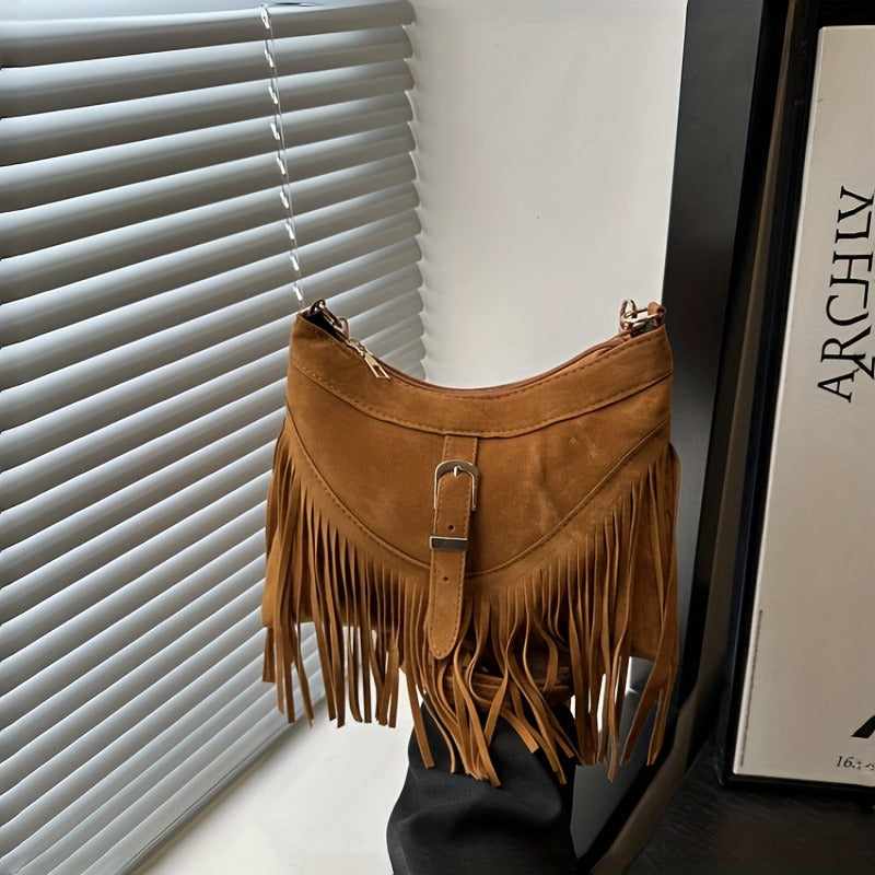 Women's Bohemian Fringe Crossbody Bag