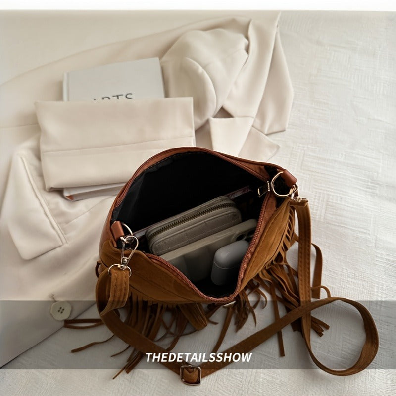 Women's Bohemian Fringe Crossbody Bag