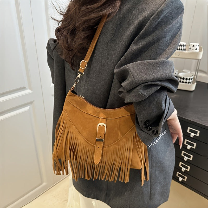 Women's Bohemian Fringe Crossbody Bag
