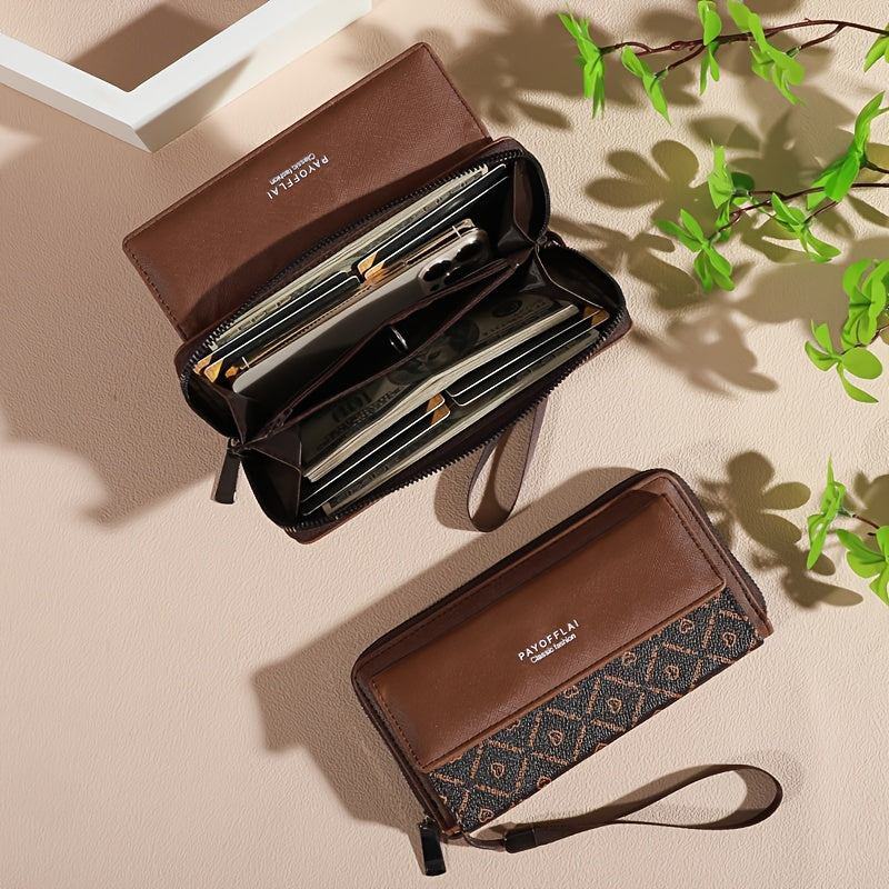 Класически дамски портфейл от PU