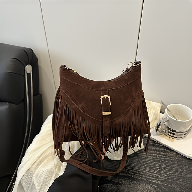 Women's Bohemian Fringe Crossbody Bag