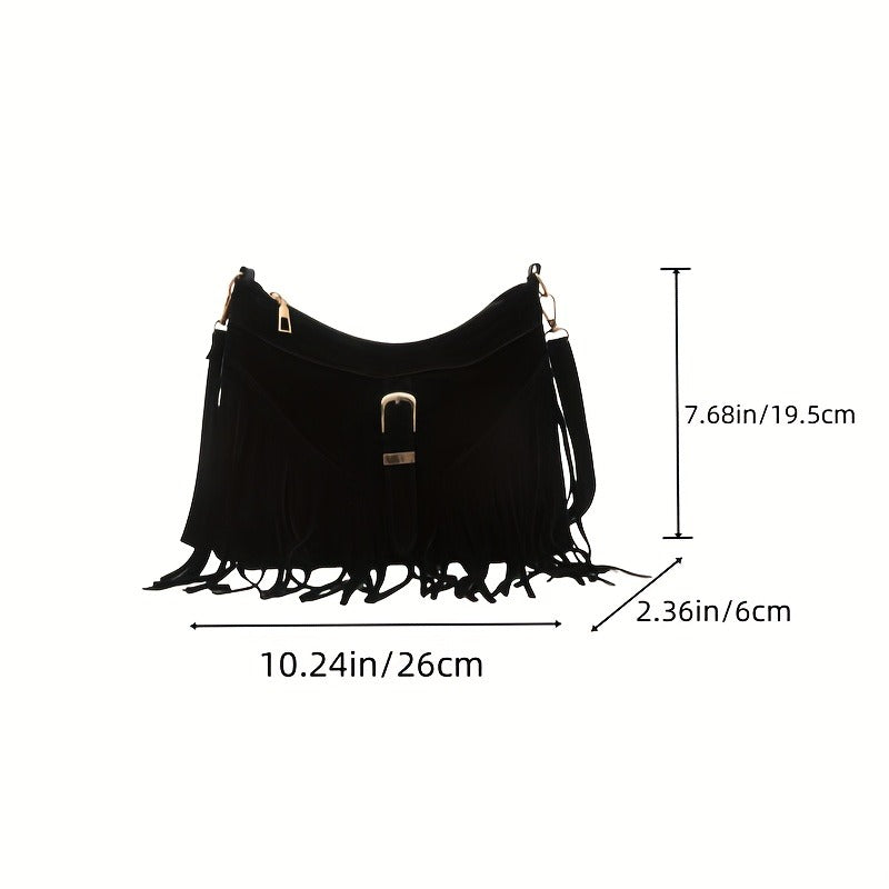 Women's Bohemian Fringe Crossbody Bag