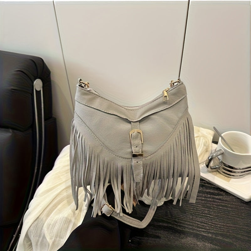 Women's Bohemian Fringe Crossbody Bag
