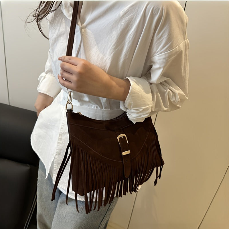 Women's Bohemian Fringe Crossbody Bag