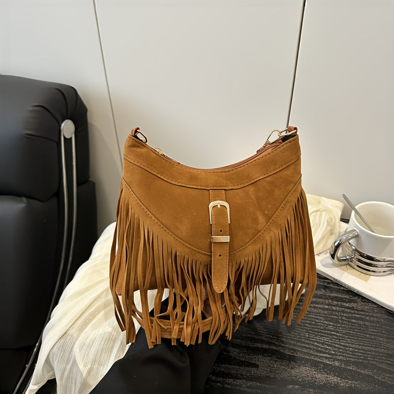 Women's Bohemian Fringe Crossbody Bag