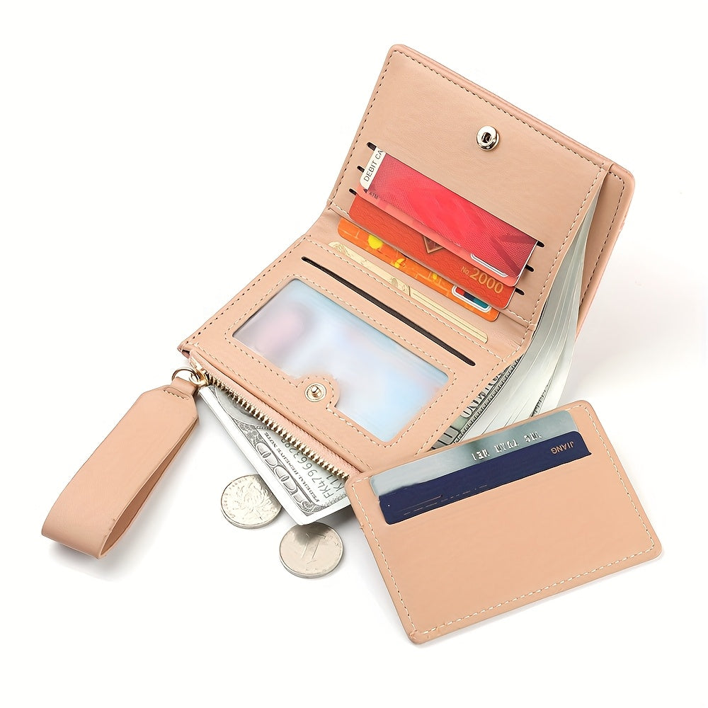 Дамски портфейл DEABOLAR с каишка за китка